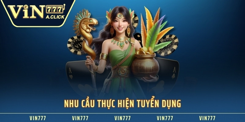 Nhu cầu thực hiện tuyển dụng